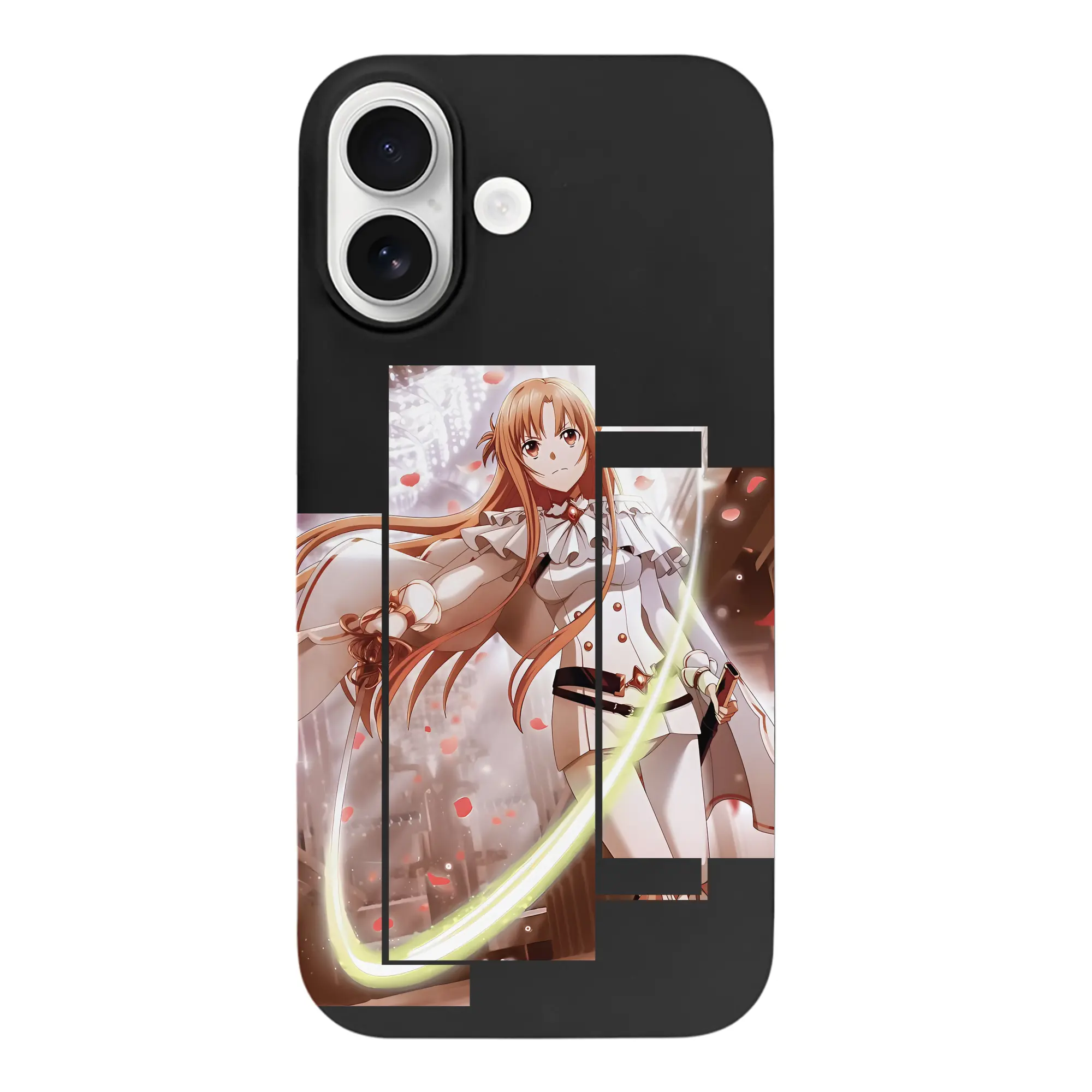 ソードアートオンライン グッズ アスナ - iPhone 17 シリーズ シリコンケース 薄型 耐衝撃 指紋防止 ソフトタッチカバー 精密フィット 傷防止 保護ケース iPhone 17/17 Air/17 Pro/17 Pro Max 対応